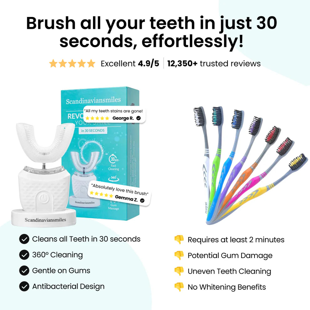 Autofix™ | The electric U brush - The smile that lives